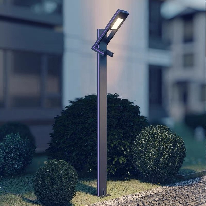 Outdoor Decoration Garden Lighting 1.6M 2M 3M 4m Waterproof IP65 LED Garden Lawn Lighting Pole Outdoor Street Fence Pole Light