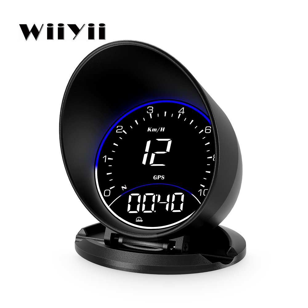 WiiYii G6 Head up Display Auto Meter GPS Speedometer New Car GPS HUD with Security Features