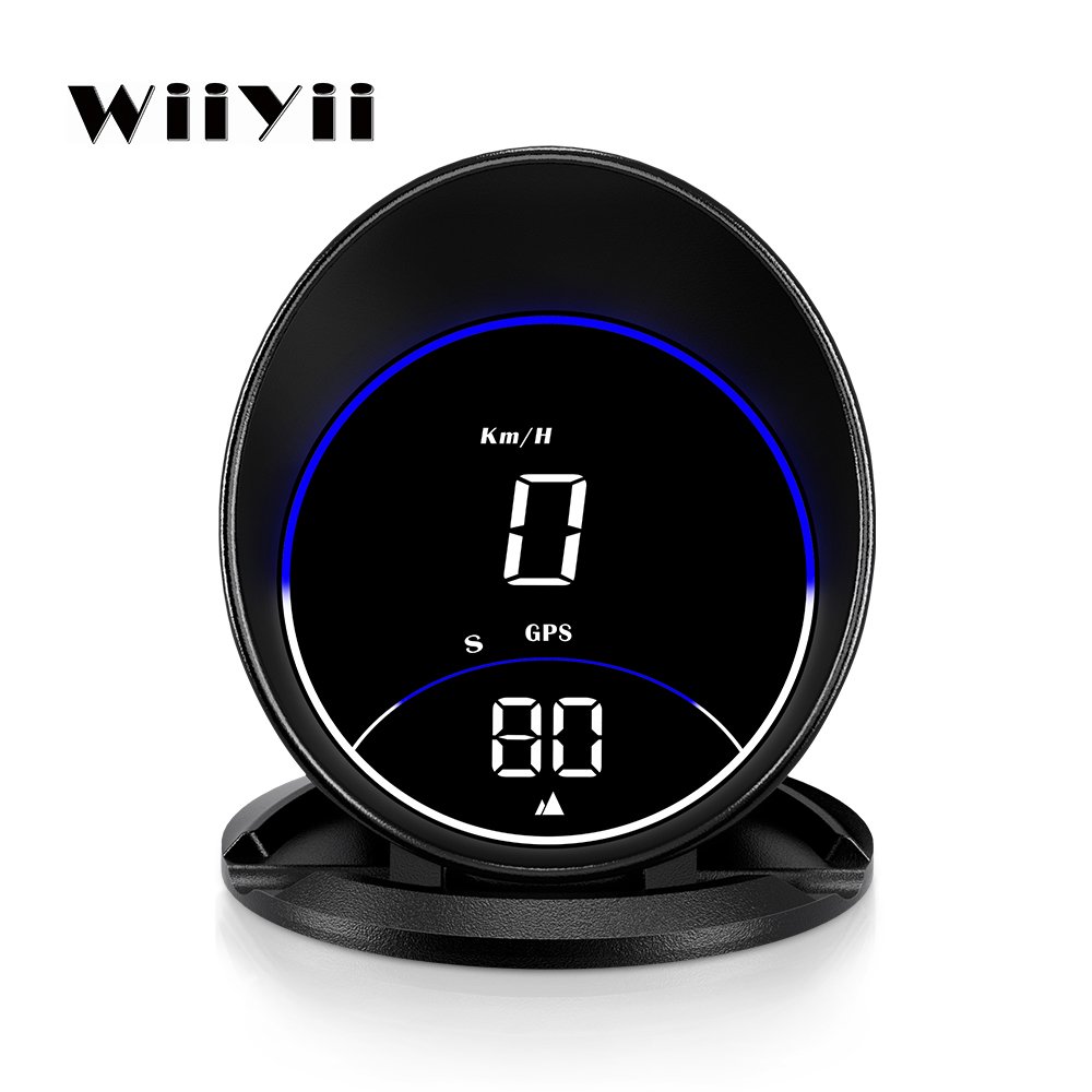 WiiYii G6 Head up Display Auto Meter GPS Speedometer New Car GPS HUD with Security Features