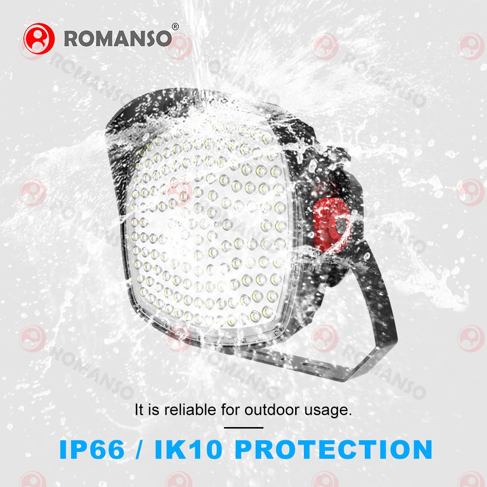Romanso High Lumen Led Stadium Light 150 Lumen/W 200W 400W 600W 1000W 1200W High Power Floodlight