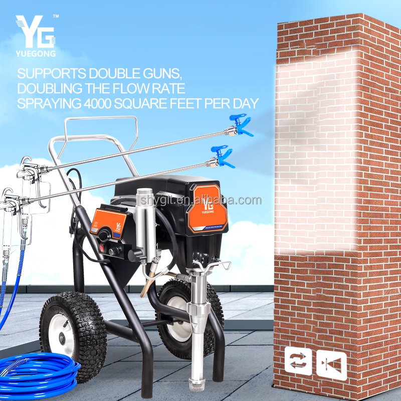 Heavy Duty Construction Steel Epoxy Paint Sprayer Anti Rust Marine Coating Painting Equipment Acrylic Injection Grout Machine