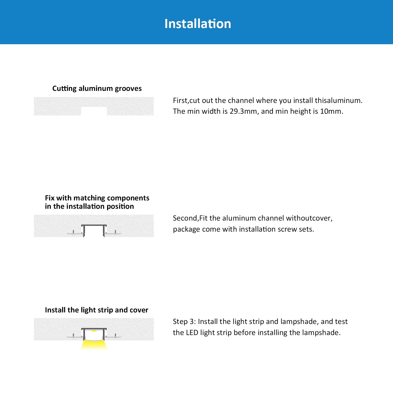 Led Lights for Ceiling Shop Plaster 035 Recessed Ceiling Drywall Aluminum Ceiling Light