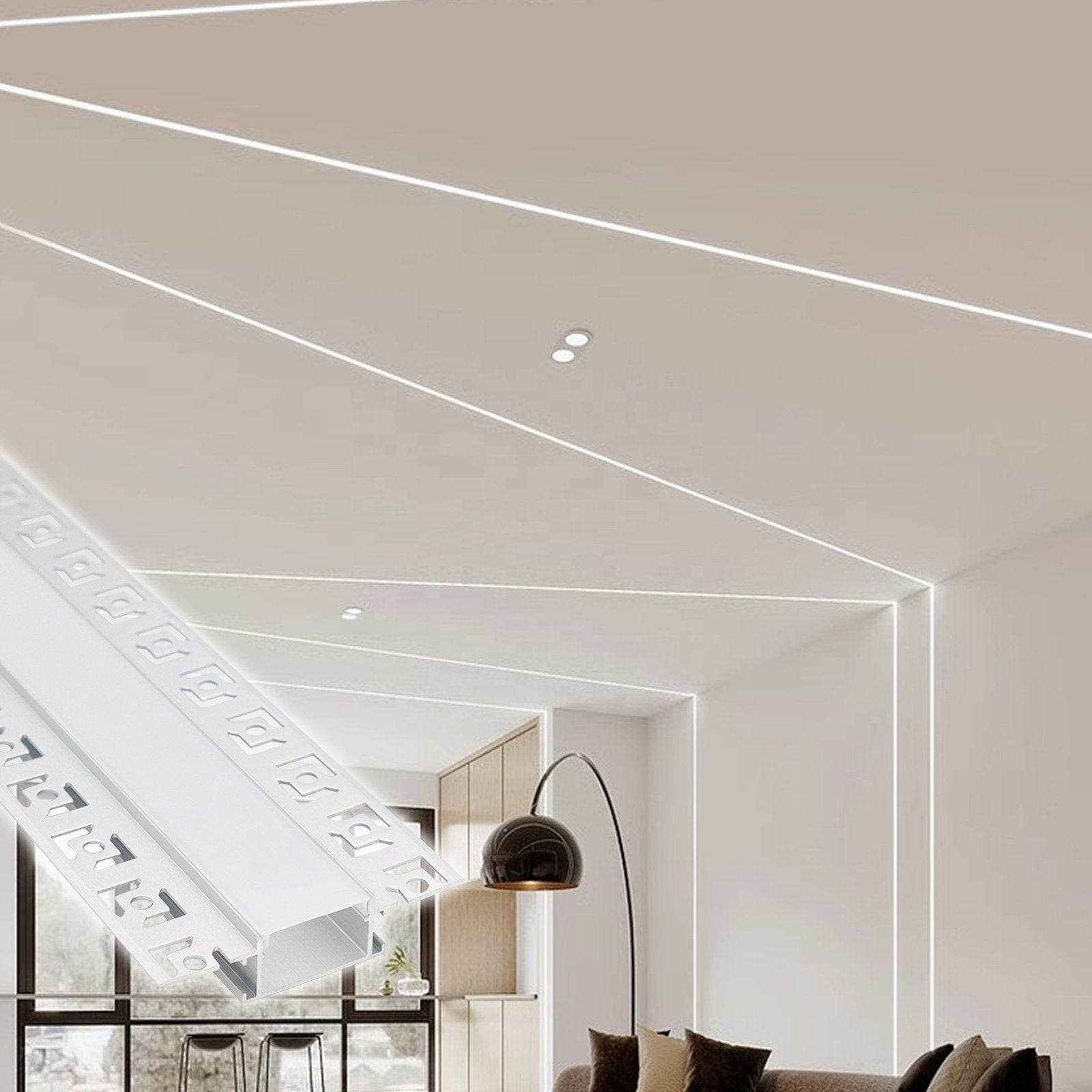 Led Lights for Ceiling Shop Plaster 035 Recessed Ceiling Drywall Aluminum Ceiling Light