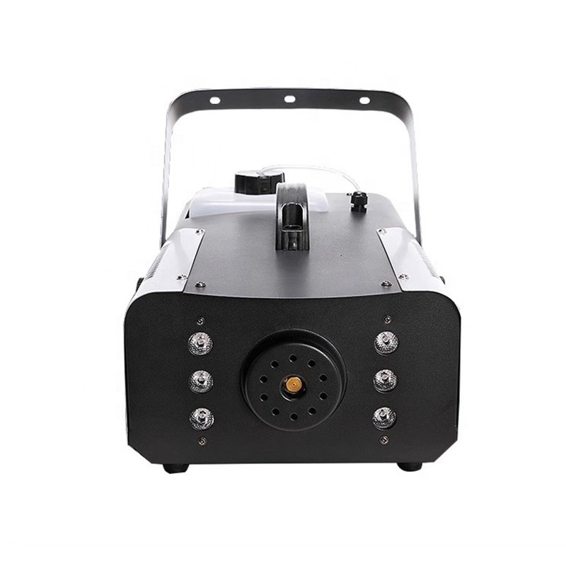 1500W Fogger Smoke Machine Stage Effect Equipment Remote Line Control Fog Machine Good Use for Stage Party Disco
