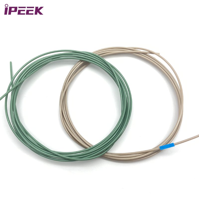 IPEEK Custom 1.58mm Od X 0.13mm Id PEEK Capillary Tube for Auto Industry Medical Liquid Price Per Meter