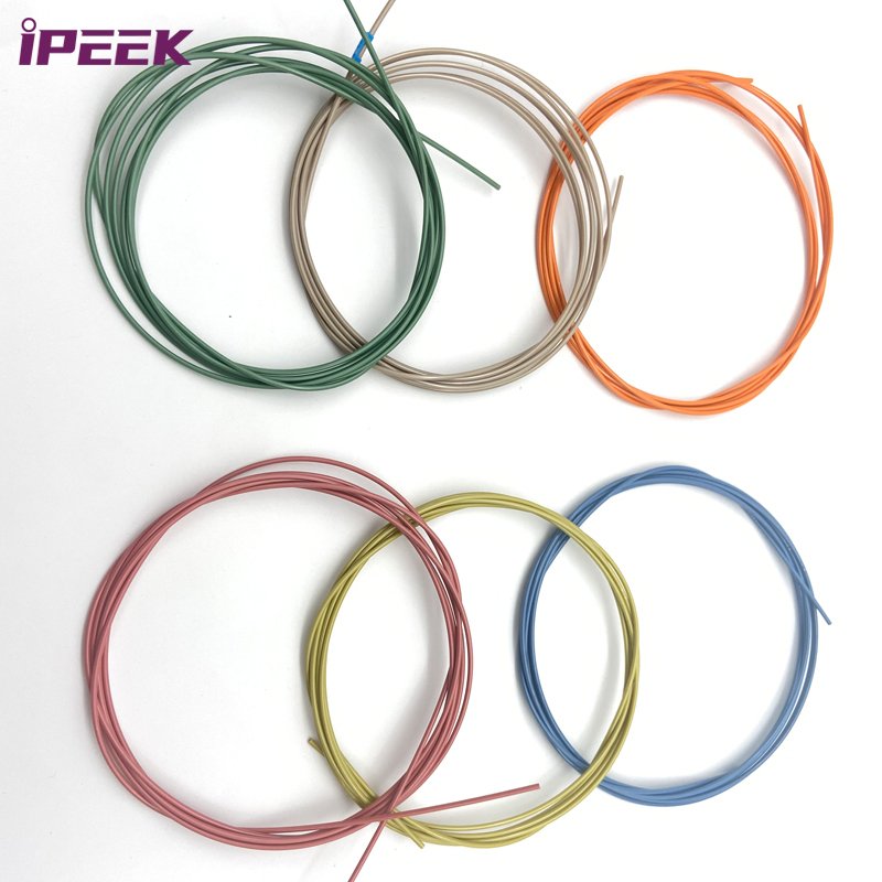 IPEEK Custom 1.58mm Od X 0.13mm Id PEEK Capillary Tube for Auto Industry Medical Liquid Price Per Meter