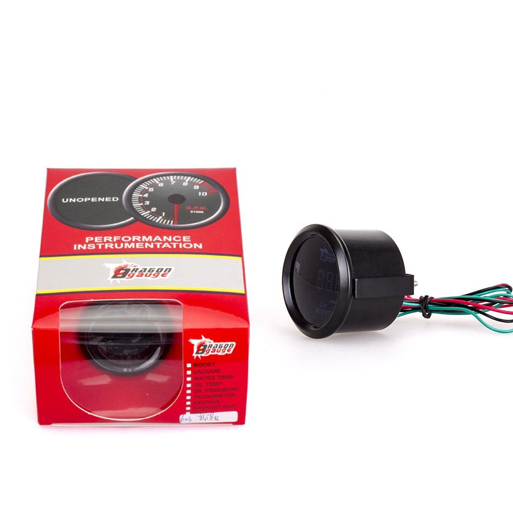 52mm Universal Electrical Digital 20/1~10/1 Auto Gauge Car Air Fuel Ratio Gauge Meter