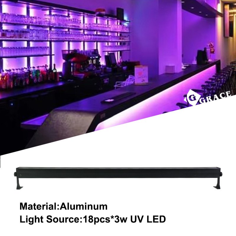 Igracelite 9/18*3w LED Uv Black Light for Party Dj Disco Club LED Wall Washer Light