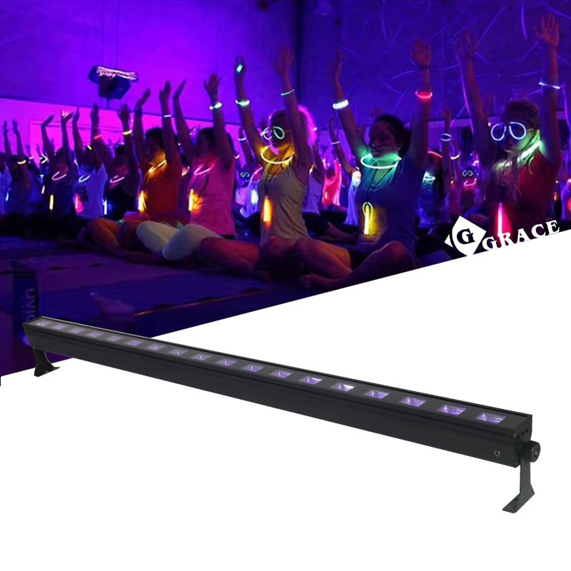Igracelite 9/18*3w LED Uv Black Light for Party Dj Disco Club LED Wall Washer Light