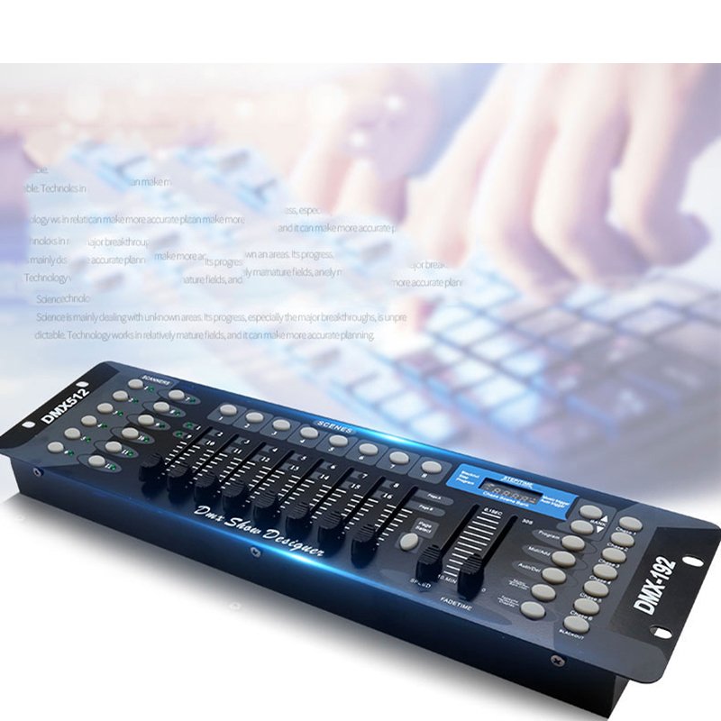 192 Console Pro Stage Lighting Mixer DMX 512 Controller DJ Disco Party Led Par Light Beam Moving Head Light Desk 10Pcs/Lot