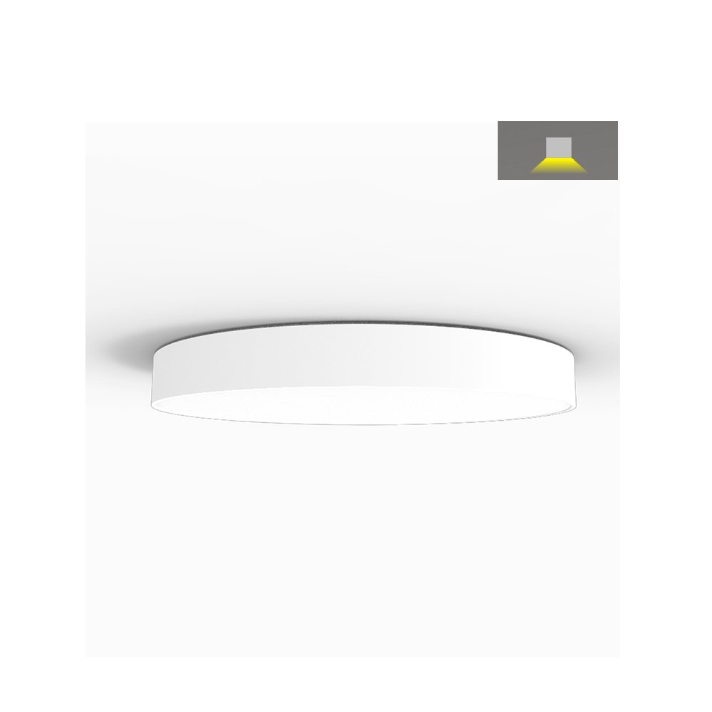 Commercial LED PC Round Ceiling Light 60cm Diameter LED Pendant Round Flat Light