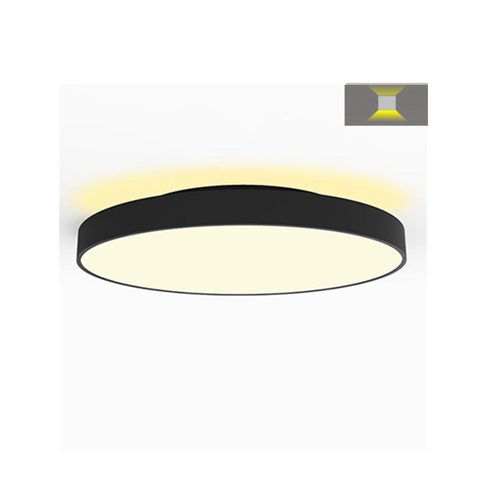 Commercial LED PC Round Ceiling Light 60cm Diameter LED Pendant Round Flat Light
