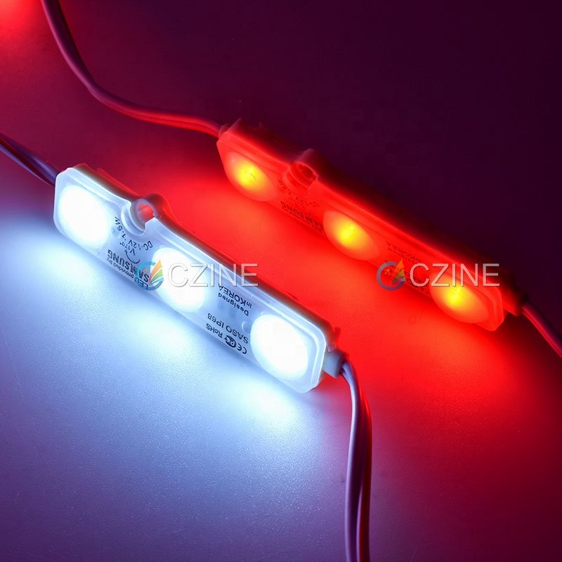 IP67 180LM 3 Leds 6619 5730 Injection 12V Led Module for Sign