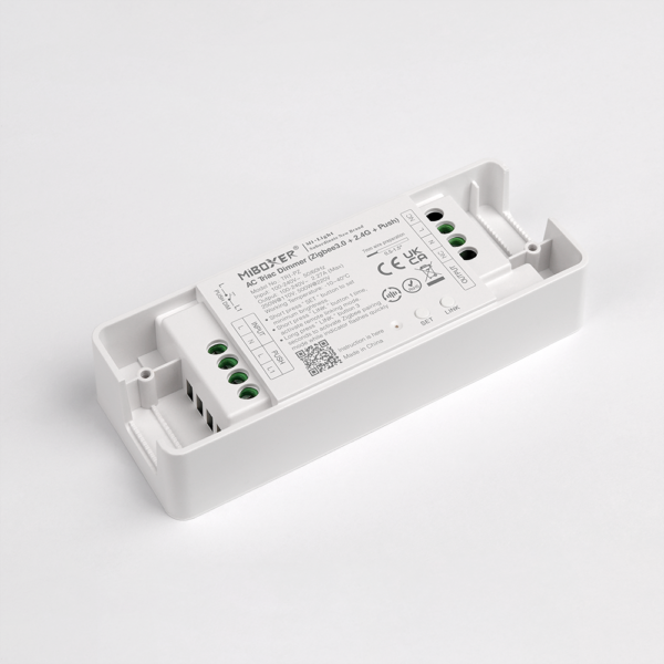 100-240V Brightness Adjustable Miboxer Zigbee 3.0 + 2.4GHz + Push 500W AC Triac Dimmer
