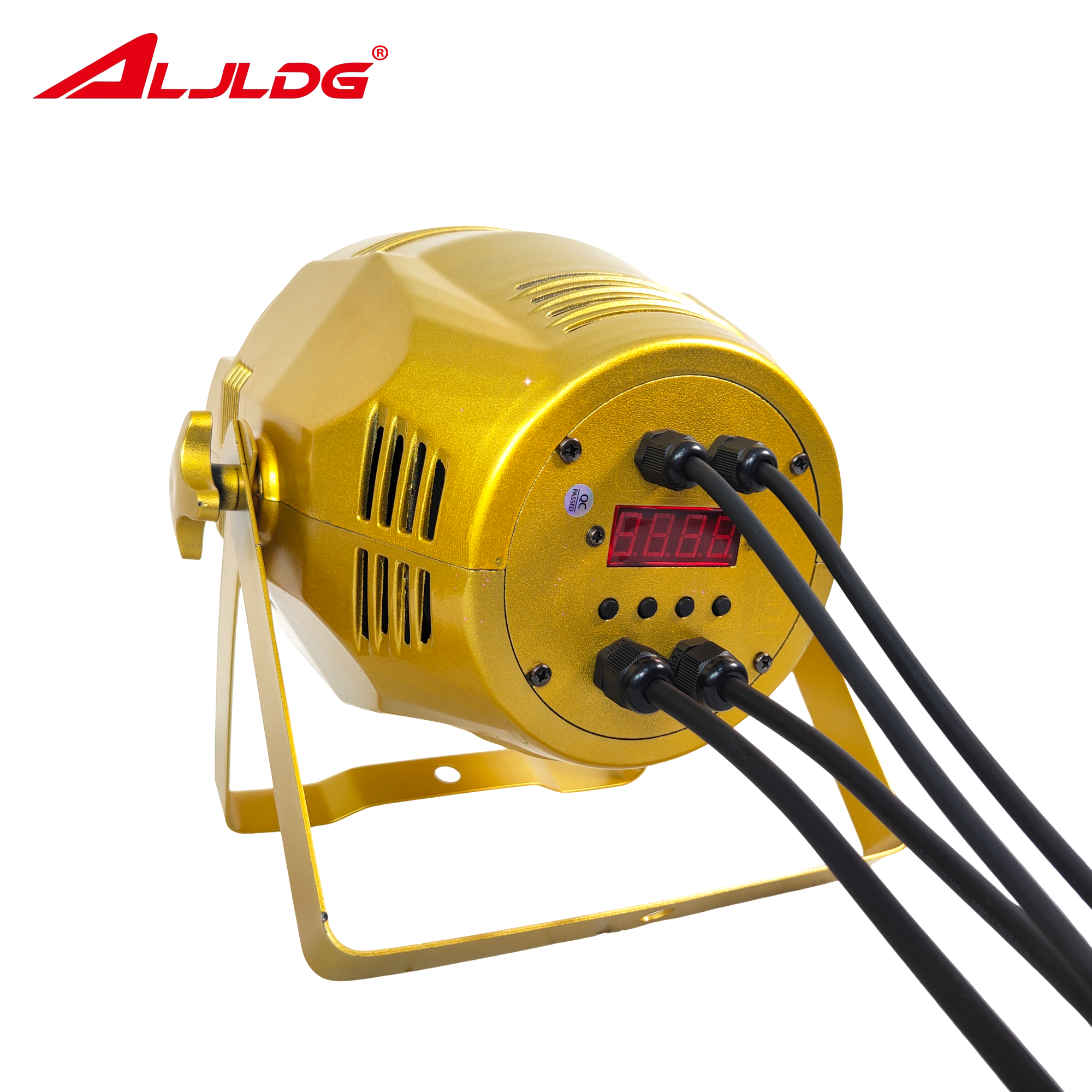 2025 New Bright Golden Par Light With DMX512 RGBW 4in1 LED High Quality Par Light 18x10W DJ Disco Club Wedding Stage Equipment