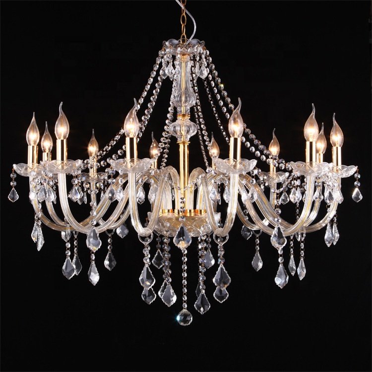 2020 NEW Design Marble Lighting Classic Pendant Light Big Crystal Chandelier for Hotel Living Room