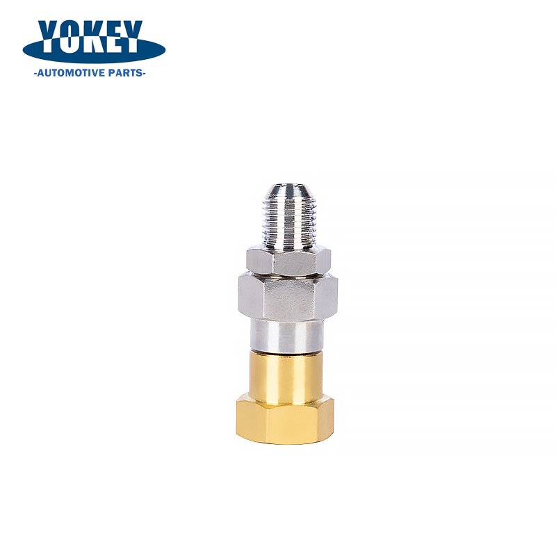 360-Degree Anti-Tangle Brass Swivel Connector, Garden Hose Brass Quick-Connect Fitting for Car Wash Gun