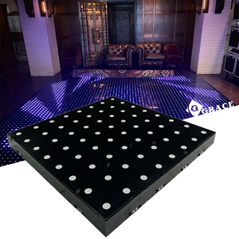 Igracelite 2ft by 2ft Magnetic Dance Floor Party Light 8*8 Pixel Led Dance Floor
