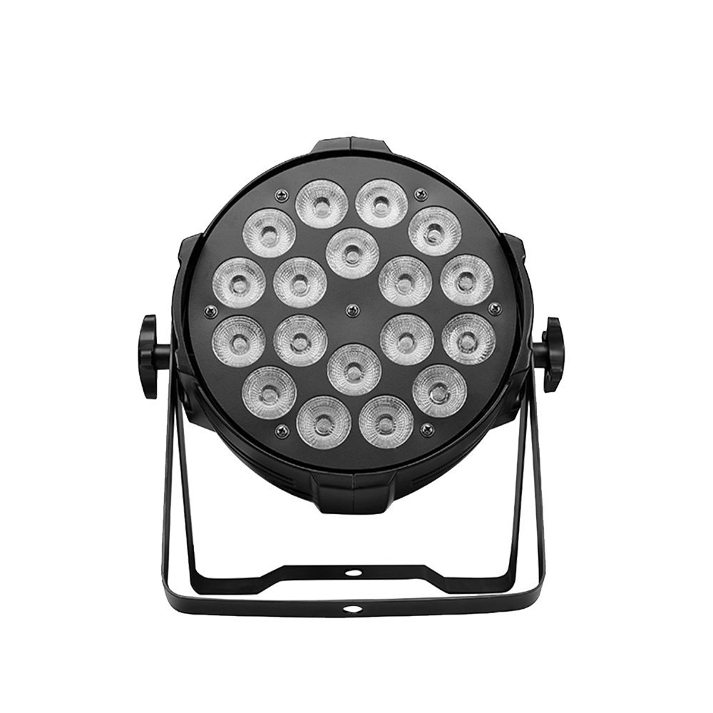 Show Time Event Light Effect Stage Lamp 18*10W RGBW 4IN1 LED Par Light for Wedding Dj Show Concert Bar Party.