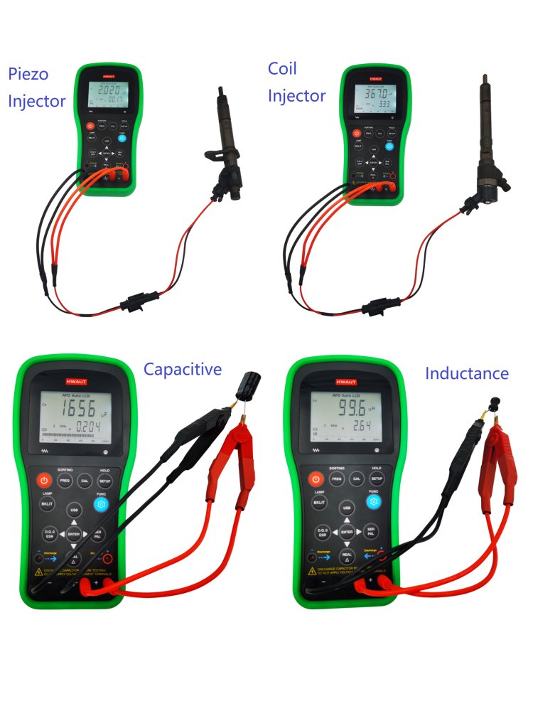 Auto Engine Injector Repair LCR06 General Digital Bridge and Measure Inductance Capacitance Multimeter Meter Reading Device
