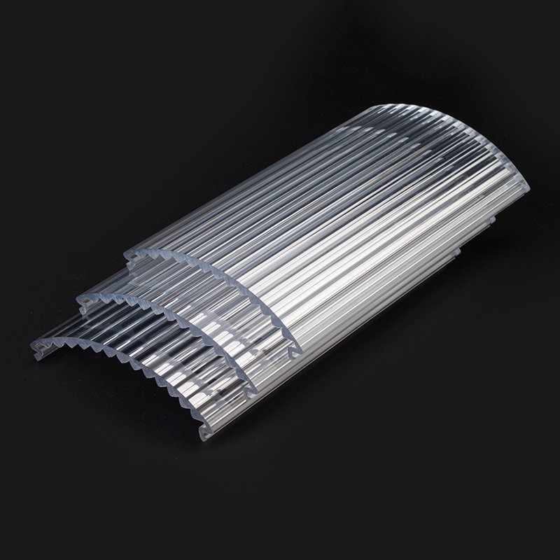 Extrude Clear Milky PC Lampshade PC Diffuser for LED Triproof Light Housing