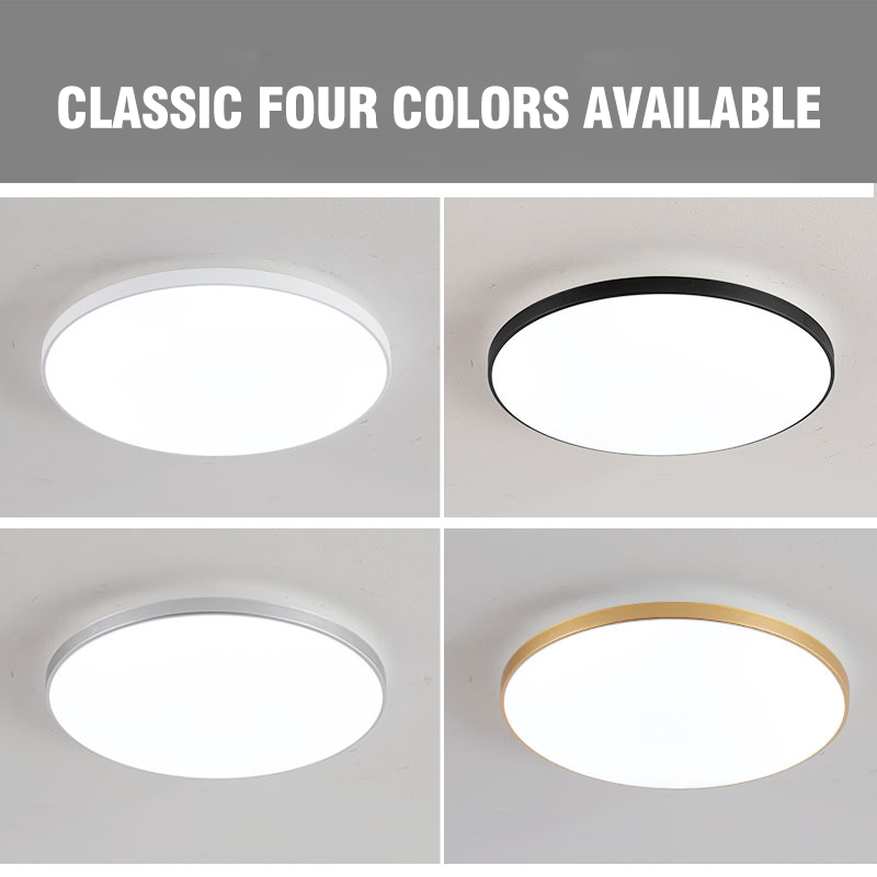 Indoor Decorative Hanging Panel Ceiling Lights Bedroom Ceiling Lights Modern LED Plastic OEM 20 80 ABS Surface Mounted 30000