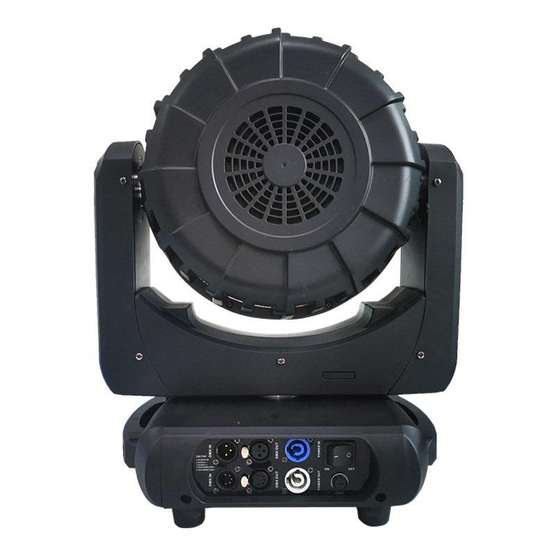 Lyre 37X15W RGBW 4in1 Full Color Zoom Wash Moving Head Lights Cabeza Movil Wash with Circle Pixel for Audio Video & Lighting