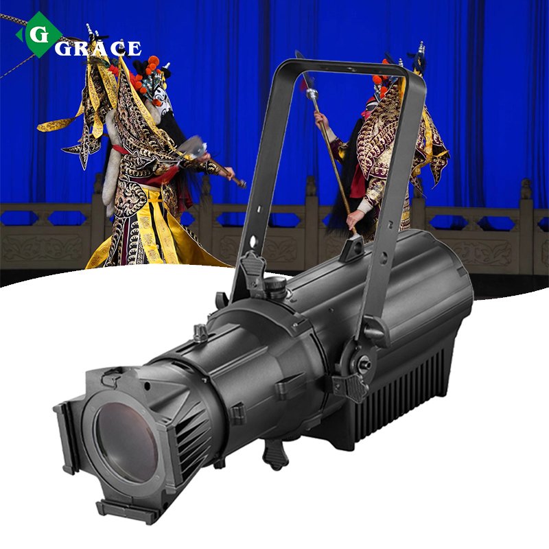 Grace 600w Bi-Color 2in1 Aluminum LED Profile Light Ellipsoidal Stage Light