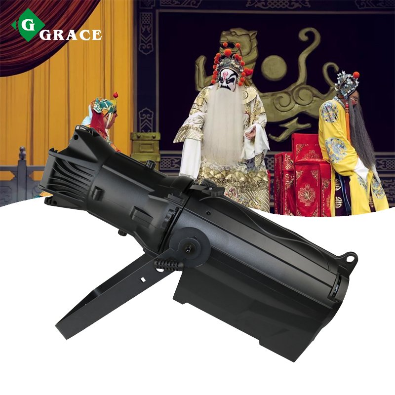 Grace 600w Bi-Color 2in1 Aluminum LED Profile Light Ellipsoidal Stage Light