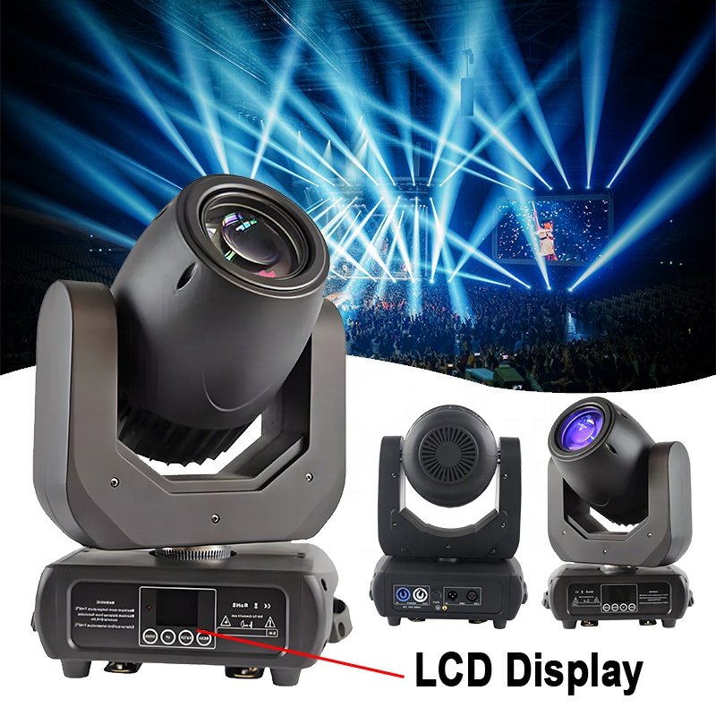 Grace 150W Disco Cabeza Movil Dj Wedding LED Moving Head Stage Light Beam Spot Movinghead