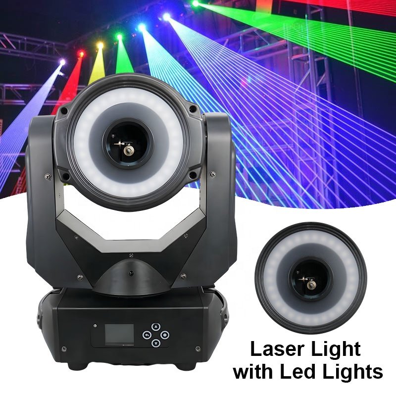 Grace 3W Rgb Animation Laser Show Lights Night Club DJ Led Moving Head Laser Light 3000mw Party Pro Disco Laser Stage Lighting