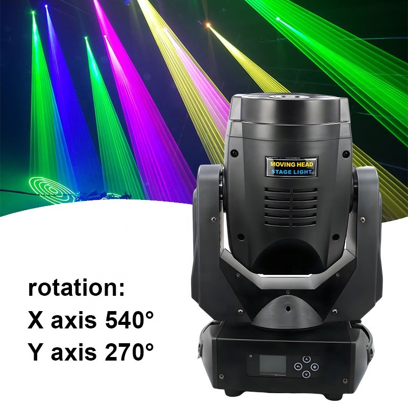 Grace 3W Rgb Animation Laser Show Lights Night Club DJ Led Moving Head Laser Light 3000mw Party Pro Disco Laser Stage Lighting