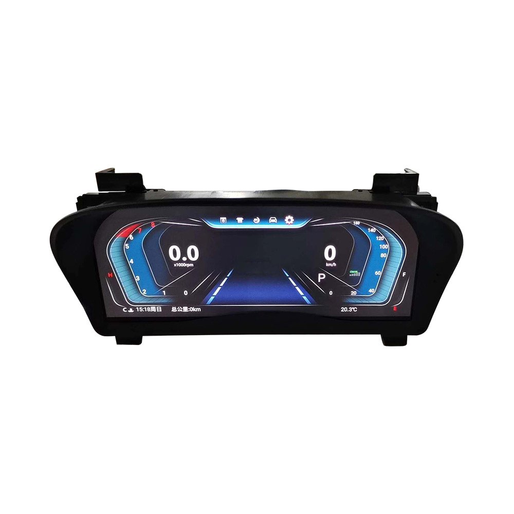 12.3'' Digital Cluster for Toyota Alphard 30 2015-2018 Car Odometer Dashboard LCD Instrument Panel Speed Meter Toy Cockpit