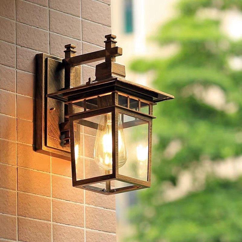 Villa Courtyard 85-265V Modern Home Yard Decoration Wall Light Led Waterproof Ip65 Outdoor Wall Lamps