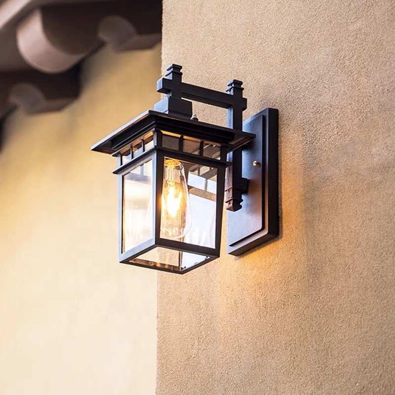 Villa Courtyard 85-265V Modern Home Yard Decoration Wall Light Led Waterproof Ip65 Outdoor Wall Lamps