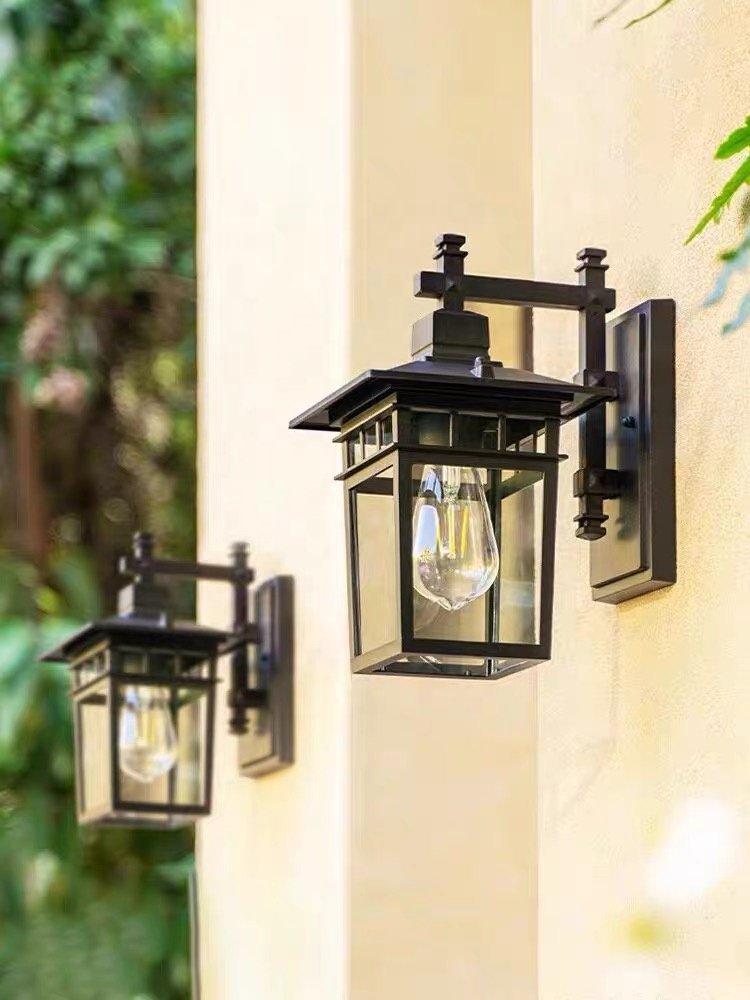 Villa Courtyard 85-265V Modern Home Yard Decoration Wall Light Led Waterproof Ip65 Outdoor Wall Lamps