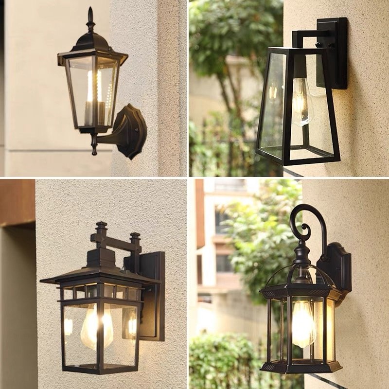 Villa Courtyard 85-265V Modern Home Yard Decoration Wall Light Led Waterproof Ip65 Outdoor Wall Lamps