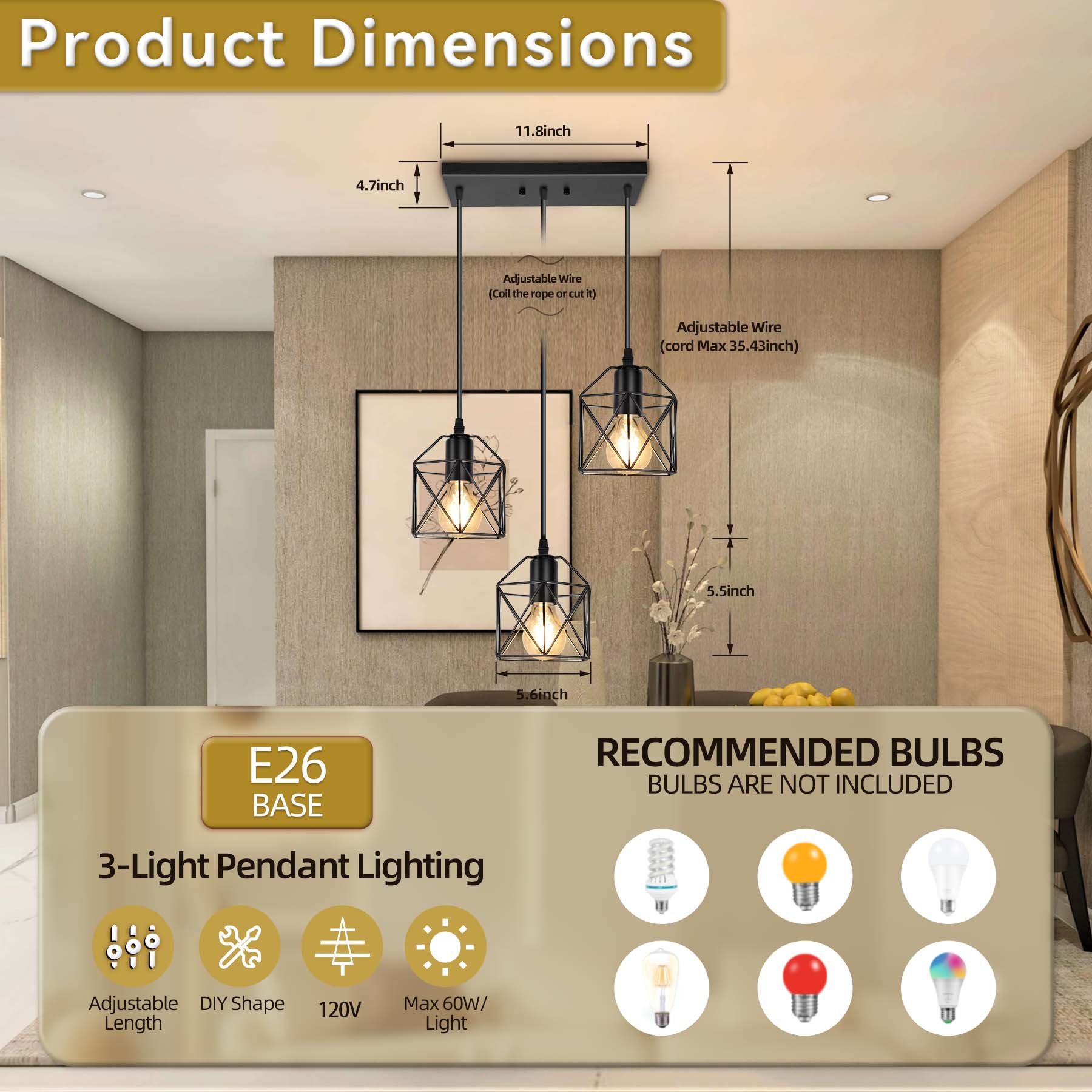 Hot Sale Industrial Iron Decorative Lights/Vintage Pendant Lamp,Dining Pendant Lights,Led Pendant Light,Pendant Lighting