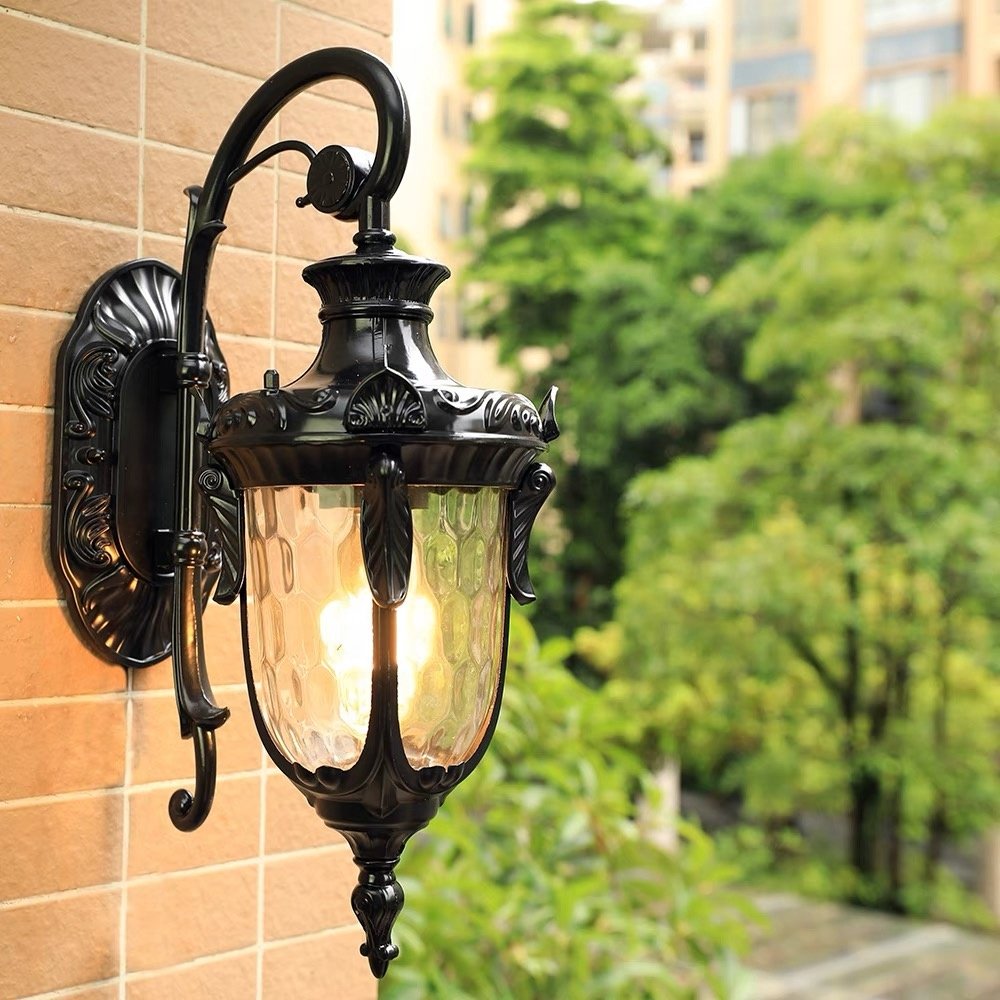 Loft 110/220v Outdoor Indoor Light Brass Modern Fancy Classical Sconce LED Wall Lamp