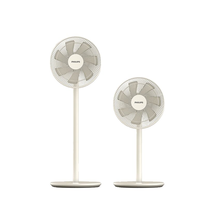Philips Electric Fan High Wind air Circulation Household Remote Control Vertical Strong Soft Sound Intelligent Shaking Head