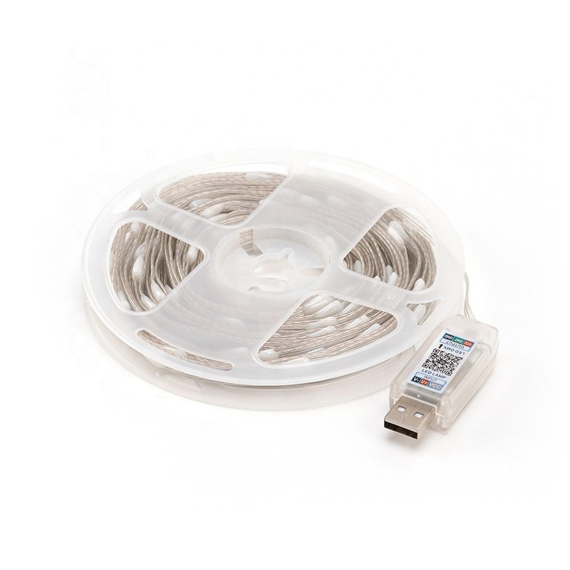 LED String Light 5M 10M 20M Dream Color RGBIC Strip Fairy Light USB Smart Christmas Tree Lights App Control Outdoor