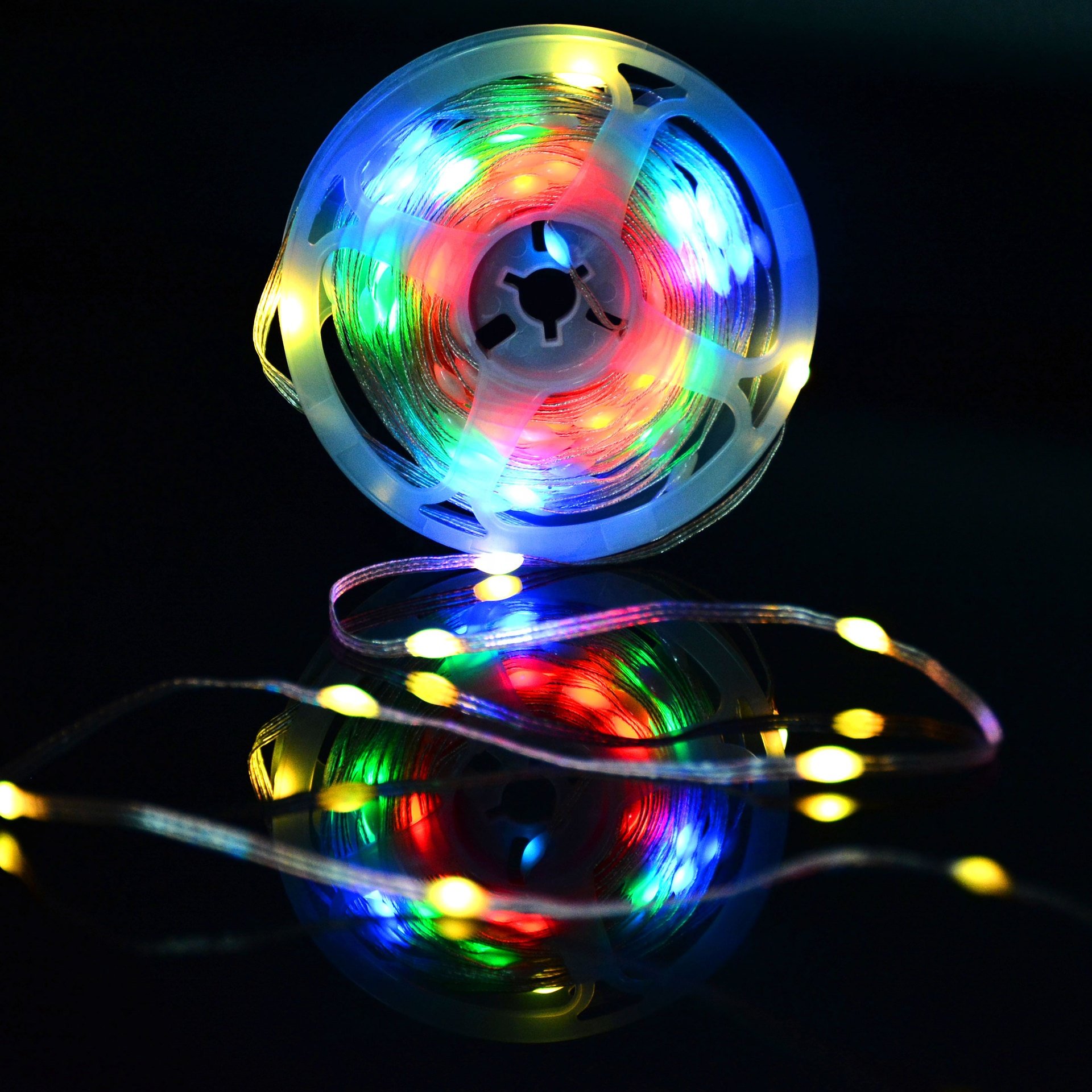 LED String Light 5M 10M 20M Dream Color RGBIC Strip Fairy Light USB Smart Christmas Tree Lights App Control Outdoor