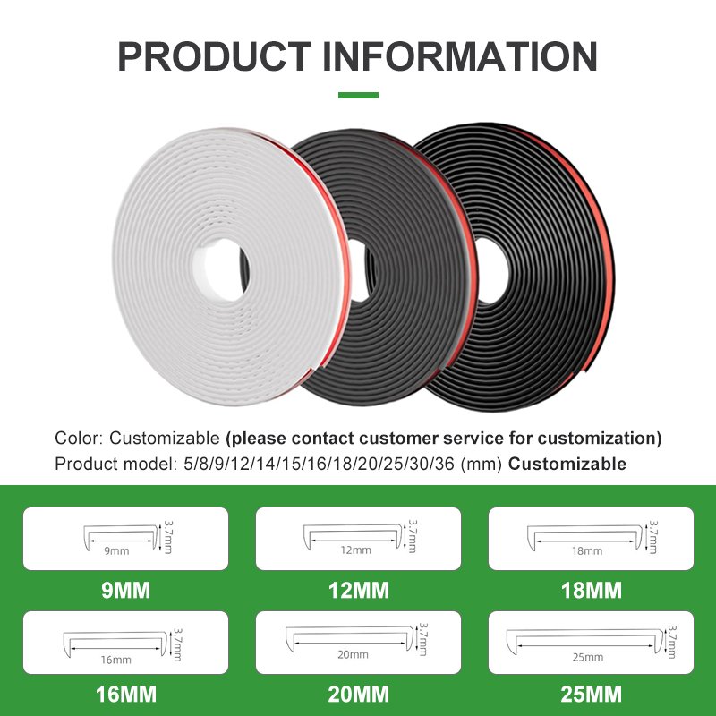 U-Shaped Self-Adhesive Wood Board Edge Banding Flexible Furniture Strip Pattern Trim Cabinet Repair Moulding Processing Service