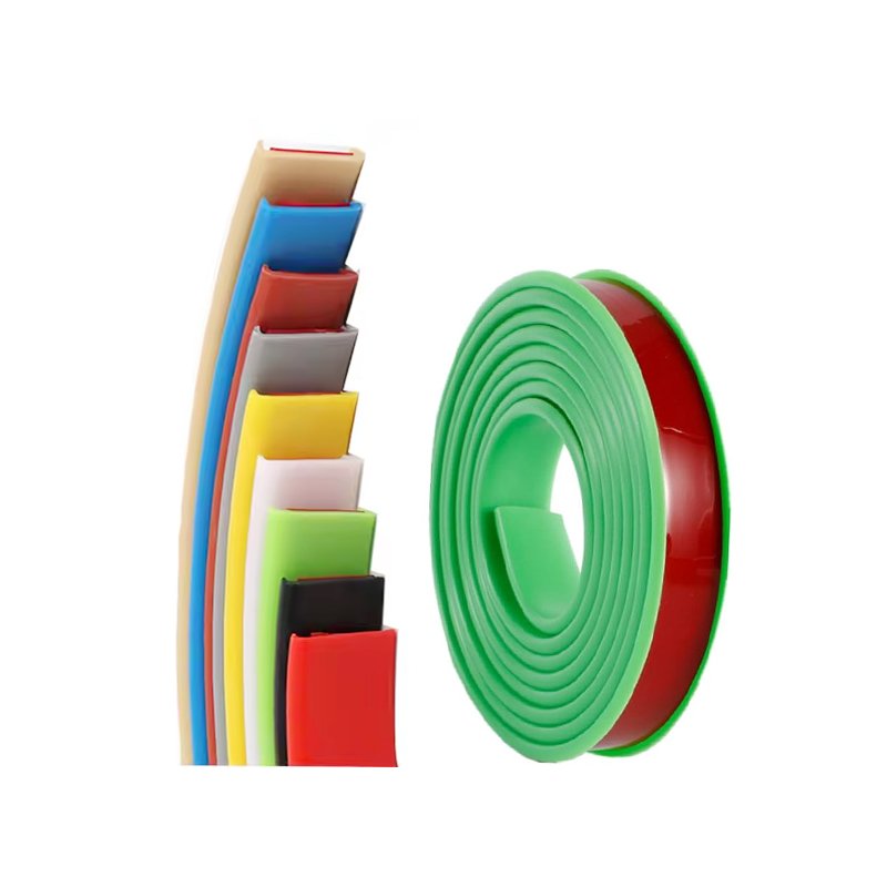 U-Shaped Self-Adhesive Wood Board Edge Banding Flexible Furniture Strip Pattern Trim Cabinet Repair Moulding Processing Service
