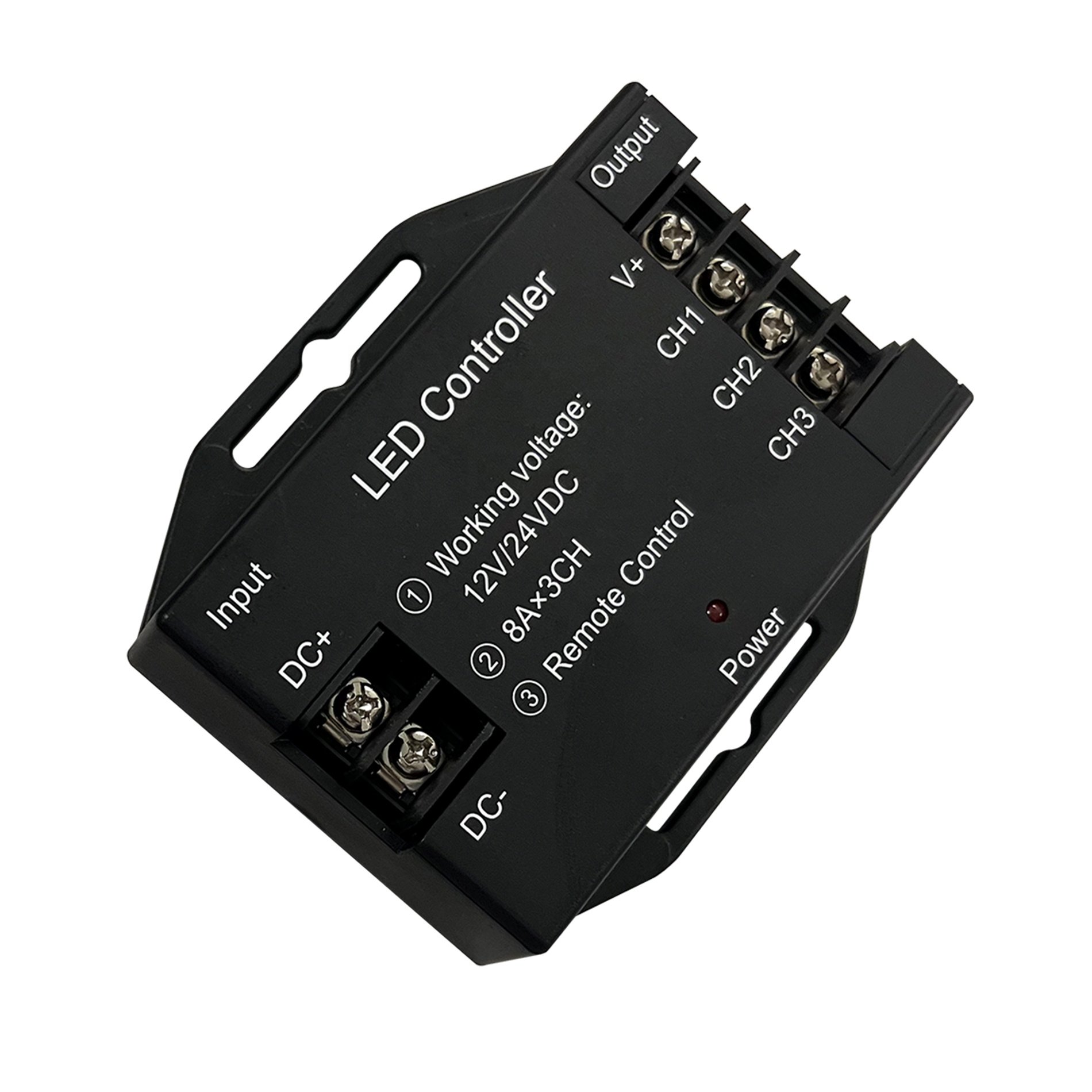 Feican LED RF Dimmer Controller with Touch Remote for Strip Light Accessories Dimmer Led DC12V 24V Rf Wireless Remote Control