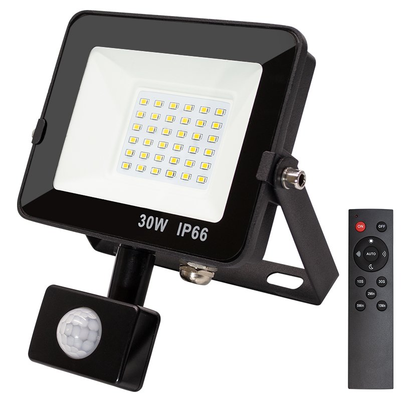 Motion Sensor Flood Light PIR Sensor Head Hot Sale Led Flood Light Aluminum Housing With Motion Sensor 20W 30W 50W 100W