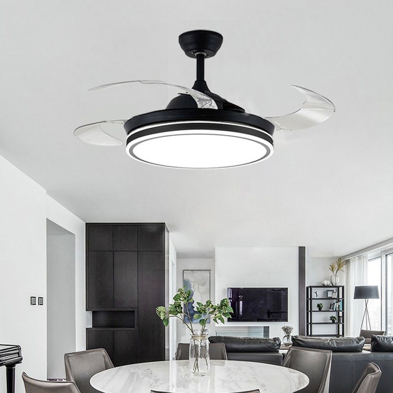 Unique Design 22 Inch Cheap Price 42 Inch Decorative Ceiling Fan Lighet Bladeless Ceiling Fan with LED Light & Remote Control