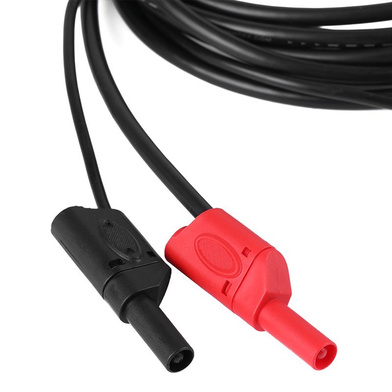 HT30A Auto Test Cable Oscilloscope Test Lead Heavy Duty BNC to Banana Coaxial Cable 3 Meter