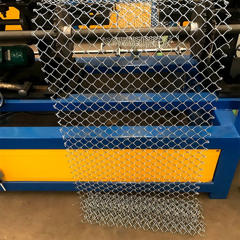 High Speed Auto Fence Making Machine Chain Link Weaving Machine