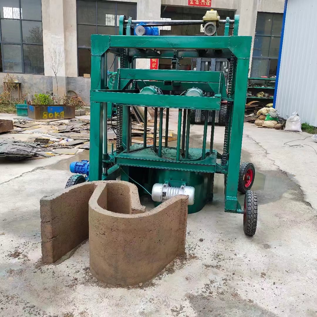 Customized Culvert Cement Well Ring Concrete Pipe Forming Machine V-Shaped U-Shaped Blocks